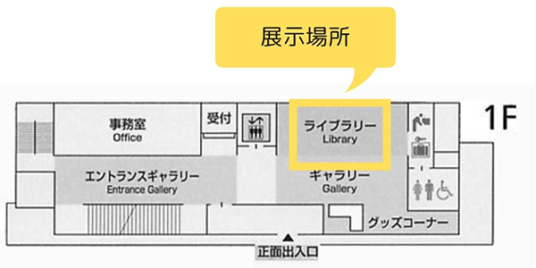 一葉記念館 展示場所
