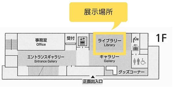 一葉記念館 展示場所