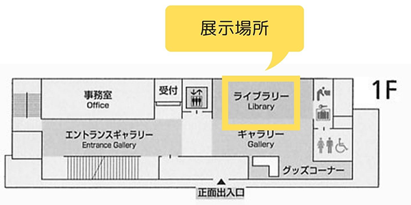 一葉記念館　展示場所